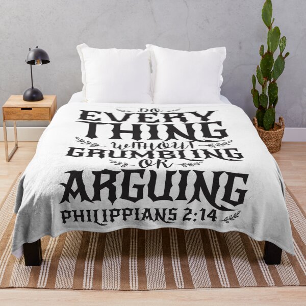 Item preview, Philippians 2:14 Do Everything Without Grumbling Or Arguing designed and sold by plushism.