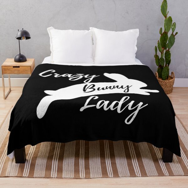 Item preview, Crazy Bunny Lady designed and sold by hearthearts.