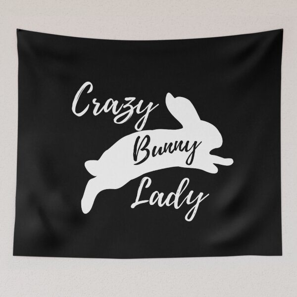 Item preview, Crazy Bunny Lady designed and sold by hearthearts.