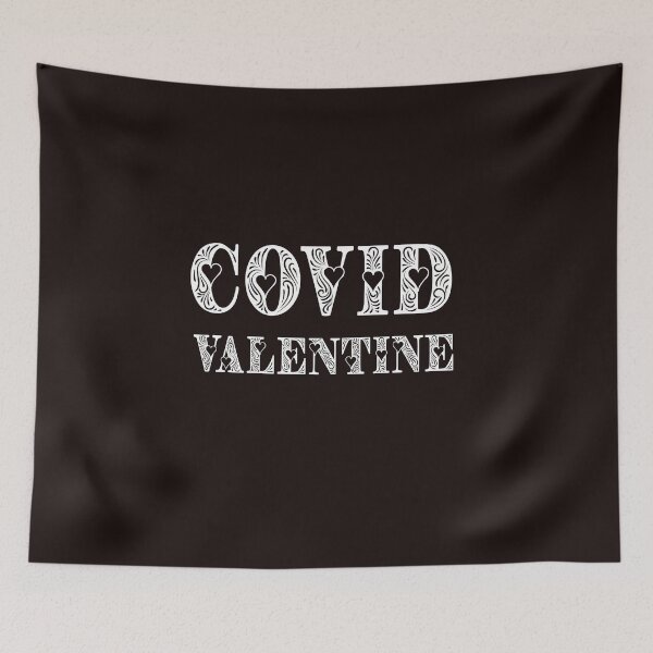 Item preview, Covid Valentine Black designed and sold by DamaliePierre.
