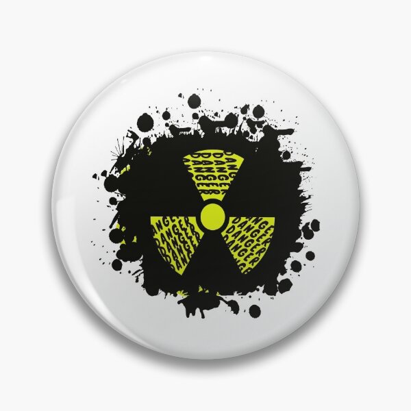Item preview, Nuclear Radiation Danger Hazard Sign symbol  designed and sold by niksy.