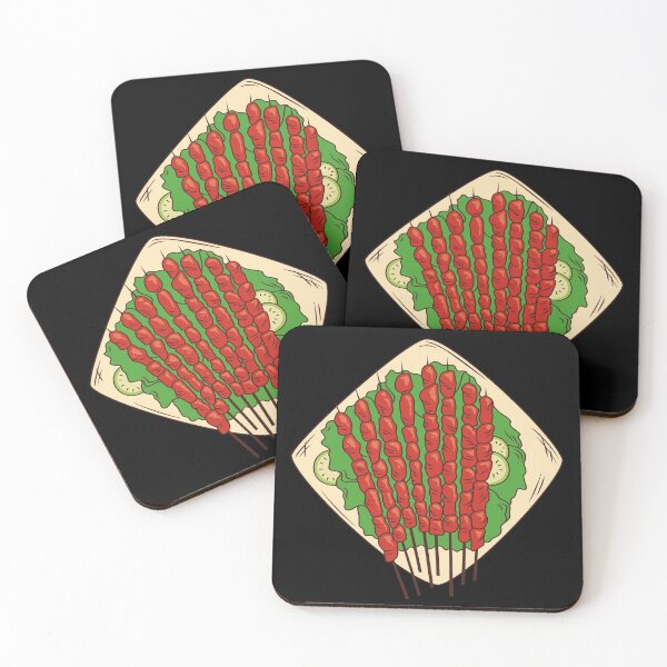 Item preview, Kebab Köfte skewers in flatbread designed and sold by KeepItSimple089.