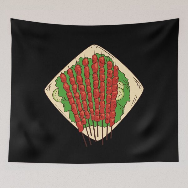 Item preview, Kebab Köfte skewers in flatbread designed and sold by KeepItSimple089.