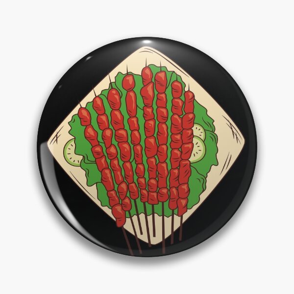 Item preview, Kebab Köfte skewers in flatbread designed and sold by KeepItSimple089.