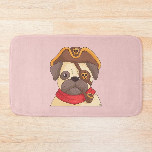 Item preview, Pug Pirate designed and sold by kalud-zoldyck.