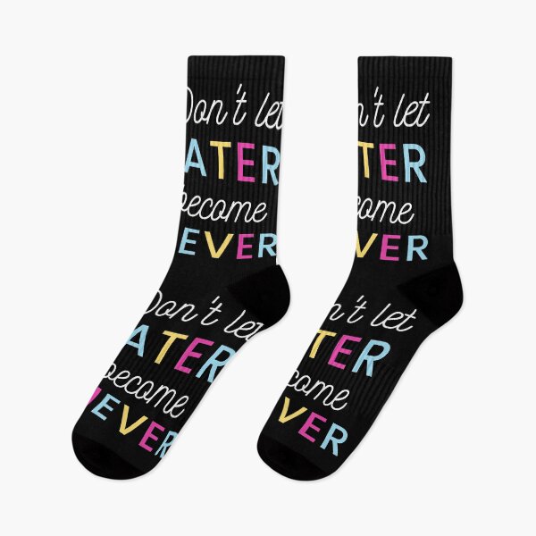 Item preview, Later is never! designed and sold by LADYGOODMOOD.