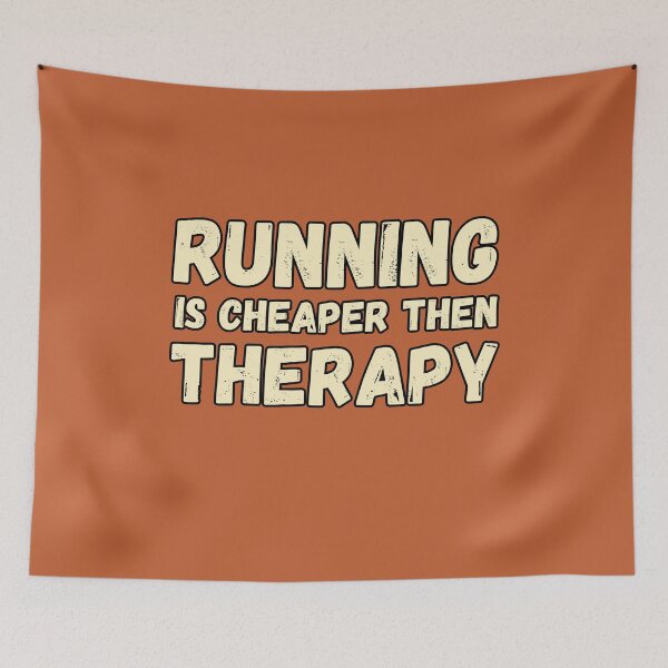 Item preview, Running is Cheaper Than Therapy designed and sold by Kipcio.