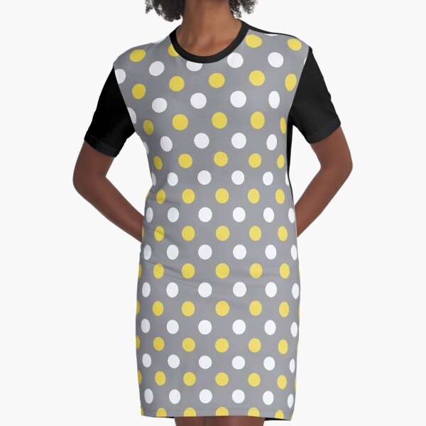 Yellow gray dress hotsell