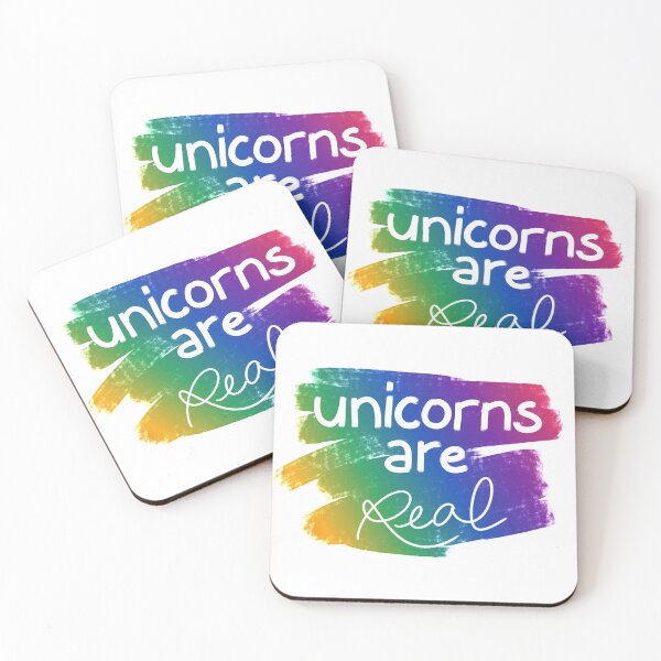 Item preview, Unicorns Are Real - Rainbow designed and sold by MONOKERUS.