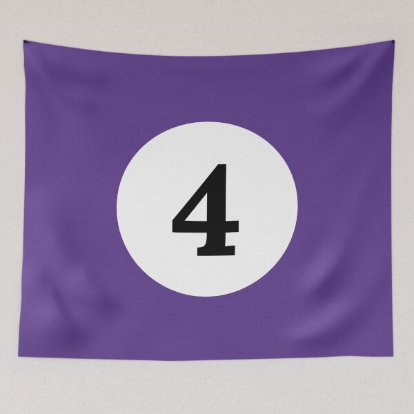 Item preview, Billiard Solid Purple Ball Number 4 designed and sold by Taumaturgo.