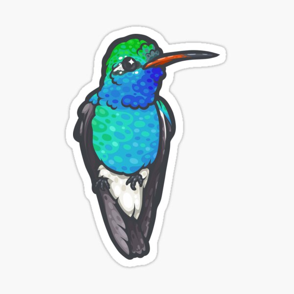Item preview, Broad-Billed Hummingbird designed and sold by Eambo's Cave.