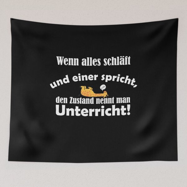 Item preview, humor teaching everything sleeps teacher fooling designed and sold by Andreas-Jaeger.
