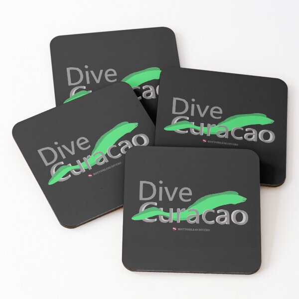 Item preview, Dive Curacao Green Moray Eel with Grey Font designed and sold by BottomlessDiver.