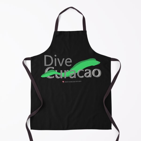 Item preview, Dive Curacao Green Moray Eel with Grey Font designed and sold by BottomlessDiver.