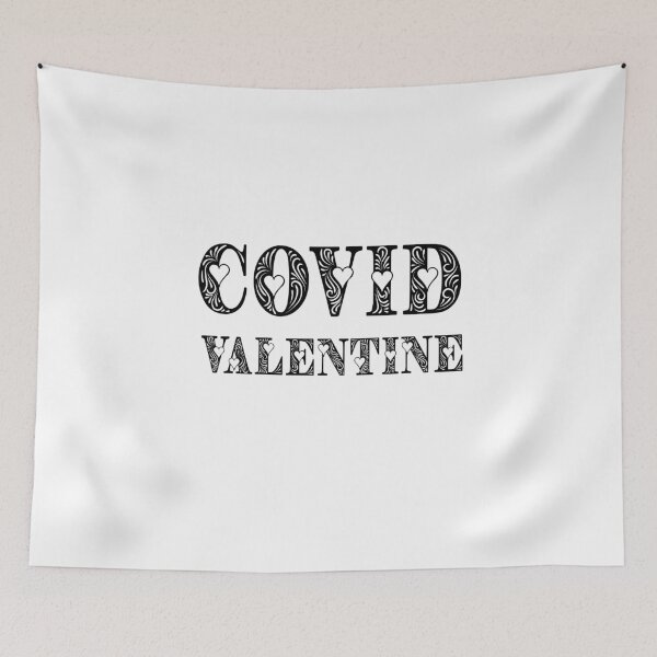 Item preview, Covid Valentine White designed and sold by DamaliePierre.