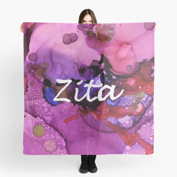Vista previa del artículo con la obra «Zita», diseñado y vendido por LymphomaLass.