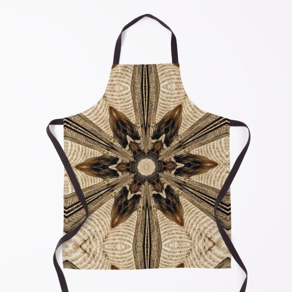 Aperçu de l'œuvre Kaleidoscope Star Flower VII - Oriental Floral Earth Tones Mandala créée et vendue par gphotobox.