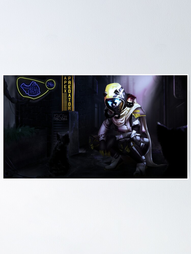 Apex Legends Void Prowler Wraith Poster Von Preetisketchi Redbubble