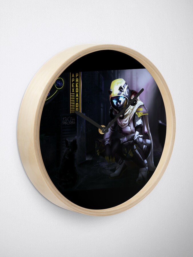 Apex Legends Void Prowler Wraith Clock By Preetisketchi Redbubble