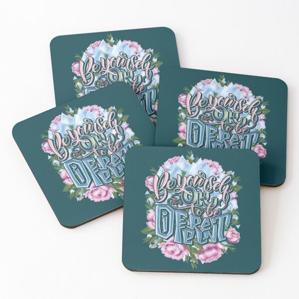 Item preview, Be yourself. It's ok to be different designed and sold by BananiLettering.