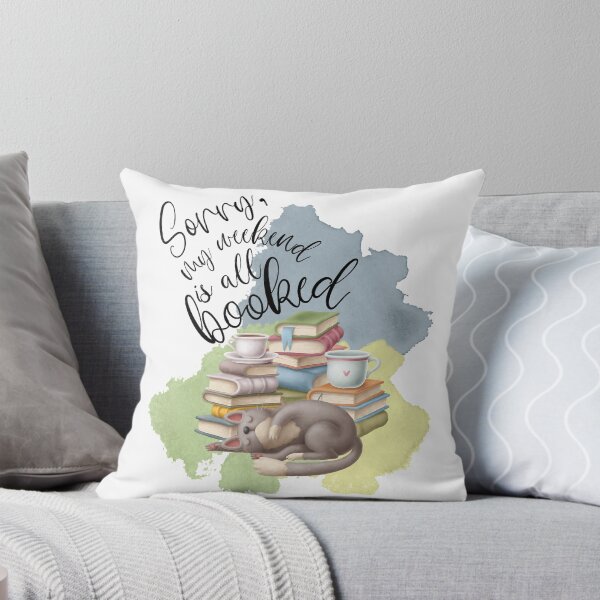 Item preview, Sorry, my weekend is all booked. Funny reading design designed and sold by faithfullyyours.