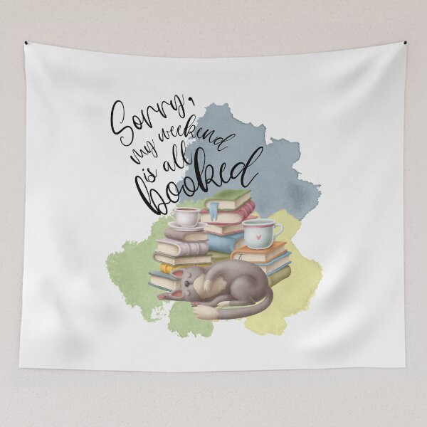Item preview, Sorry, my weekend is all booked. Funny reading design designed and sold by faithfullyyours.