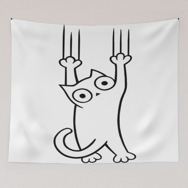 Item preview, Holding Cat designed and sold by hipeora.
