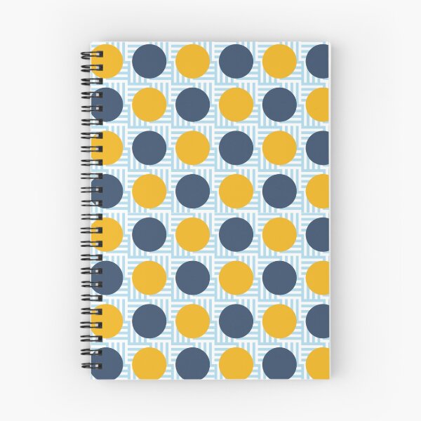Item preview, Blue and Yellow Polka Dots on Light Blue Pattern designed and sold by tsuttles.