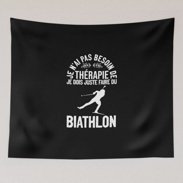 Item preview, Biathlon Therapy Winter sports gift Biathlon Biathletes designed and sold by Nessshirts.