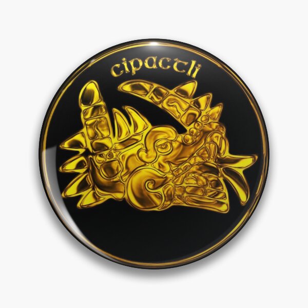 Item preview, Aztec Day Sign 'Cipactli' (Crocodile) designed and sold by kernowerno.