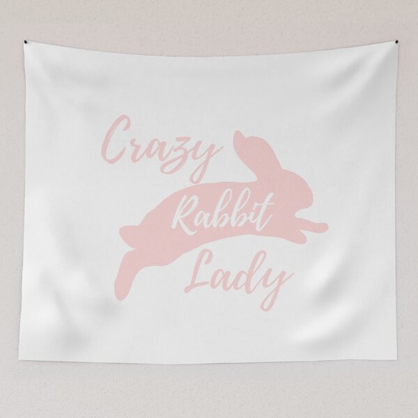 Item preview, Crazy Rabbit Lady designed and sold by hearthearts.