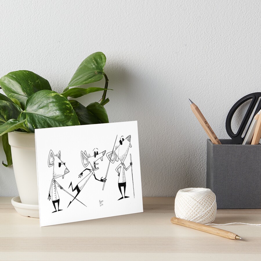 Item preview, Art Board Print designed and sold by likemoyd.