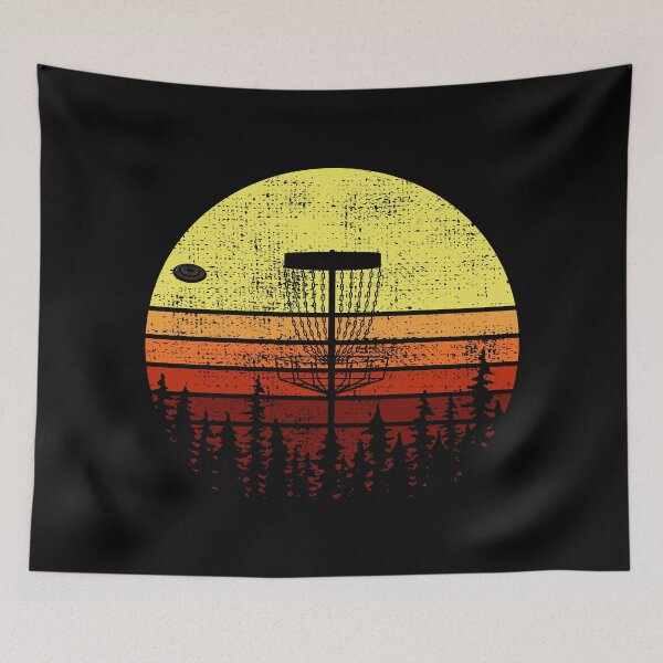 Item preview, Vintage Retro Sun Disc Golf Player Golfer Frisbee Gift designed and sold by TastefulTees.