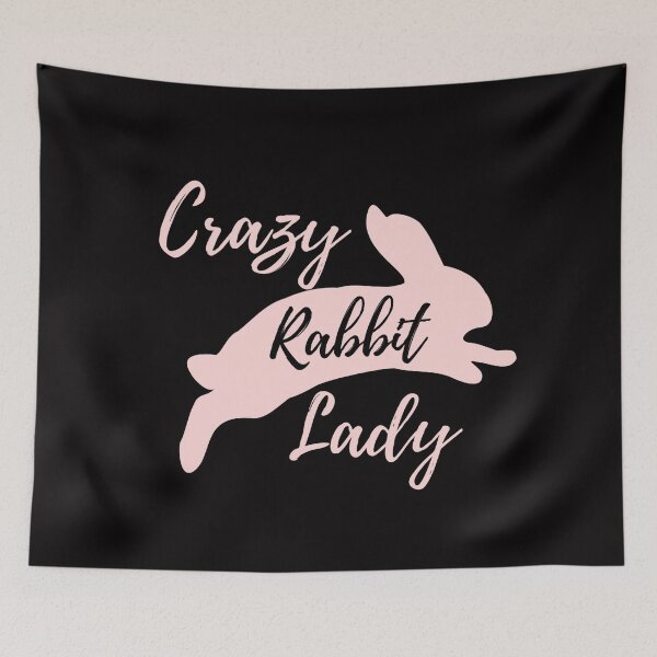 Item preview, Crazy Rabbit Lady designed and sold by hearthearts.