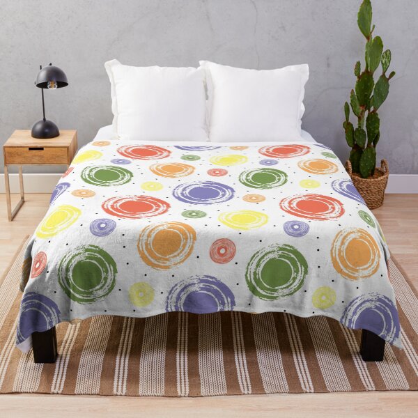 Item preview, Colorful grunge dots designed and sold by BattaAnastasia.