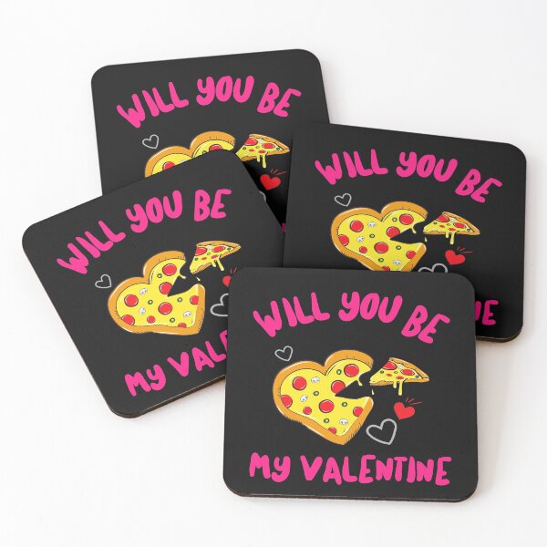 Item preview, Will You Be my Pizza Valentine designed and sold by Six Deers.