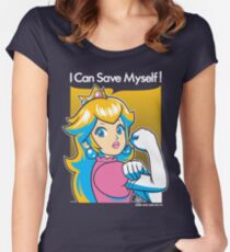 Save Myself Women's Fitted Scoop T-Shirt