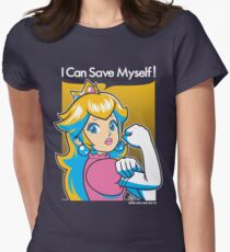 Rette Mich Tailliertes T-Shirt für Frauen