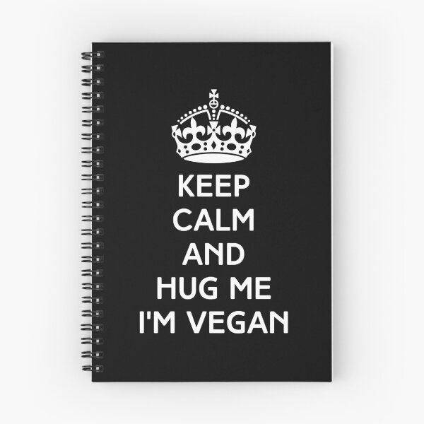 Item preview, Keep Calm and Hug Me I’m Vegan designed and sold by WhimsicaliTee.