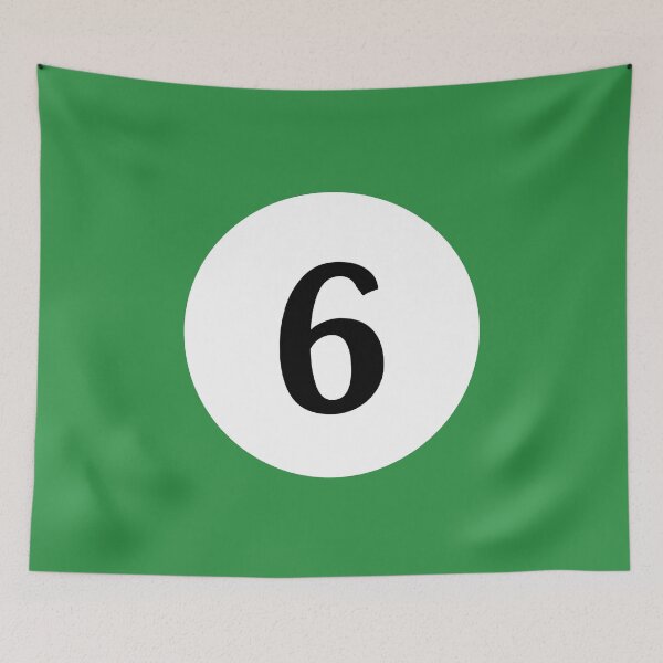Item preview, Billiard Solid Green Ball Number 6 designed and sold by Taumaturgo.