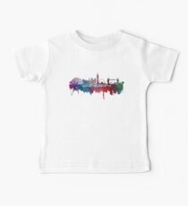 London skyline city blue Baby Tee