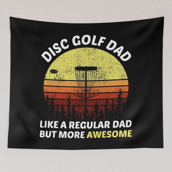 Item preview, Vintage Retro Disc Golf Dad Fathers day Gift designed and sold by TastefulTees.