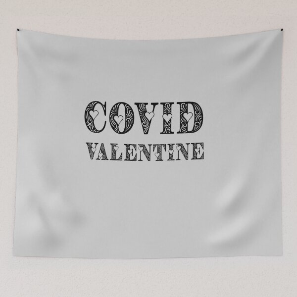 Item preview, Covid Valentine Gray designed and sold by DamaliePierre.