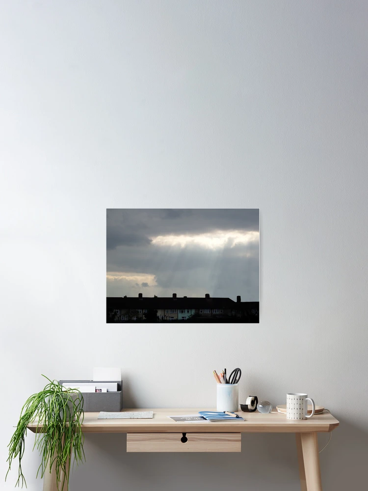 Thumbnail 2 of 3, Poster, Falling Rays designed and sold by Sandra Willis.