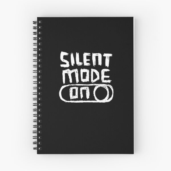 Item preview, Silent Mode ON for No Sound designed and sold by badlydrawnbabe.