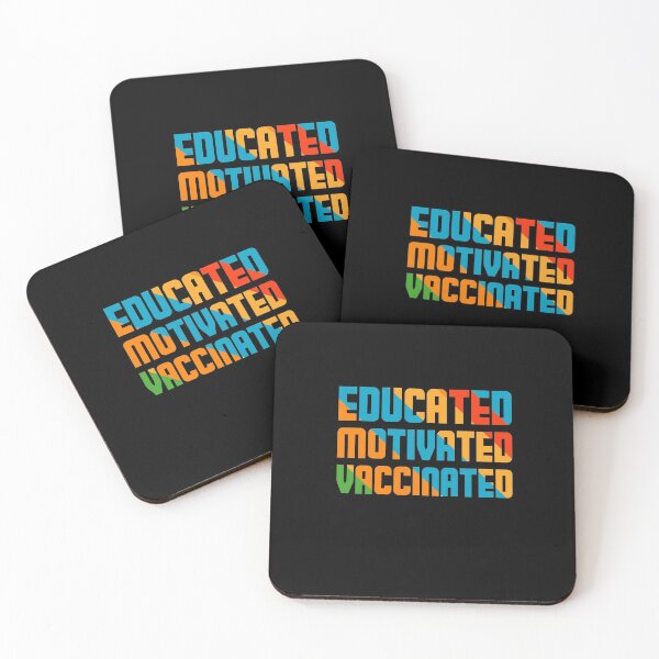Item preview, Educated Motivated Vaccinated Vaccine 2021 designed and sold by BestUncommonTee.