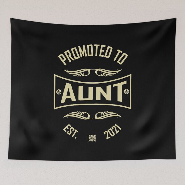 Item preview, Womens Promoted to Auntie 2021 Tshirt Funny New Baby Family designed and sold by YAHIA-14.
