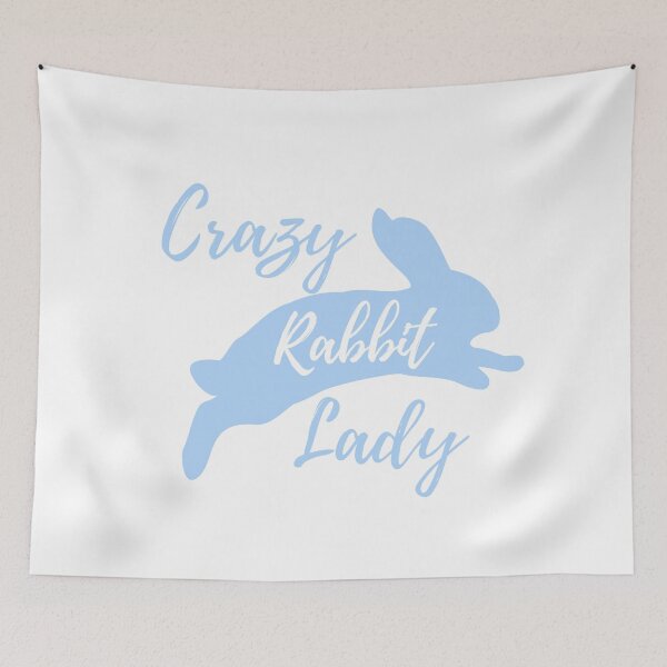 Item preview, Crazy Rabbit Lady designed and sold by hearthearts.
