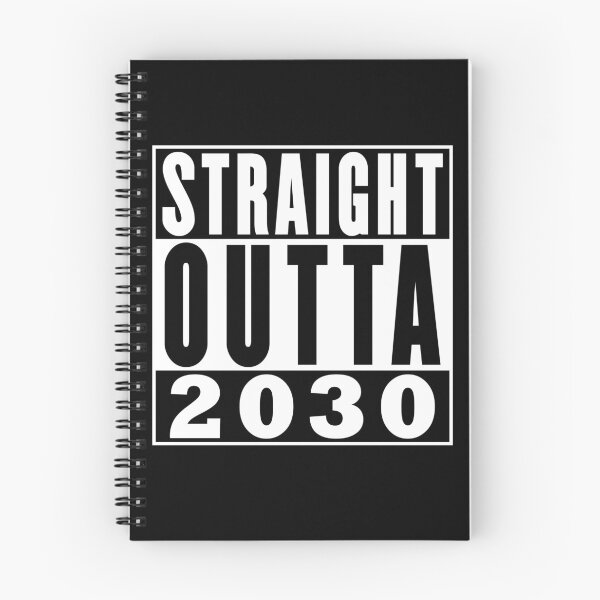 Item preview, Straight Outta 2030 Birthday designed and sold by RandomStuffShop.