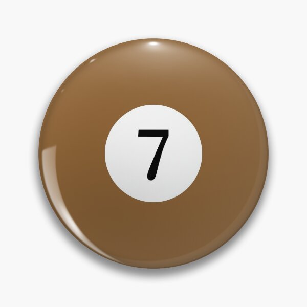 Item preview, Billiard Solid Brown Ball Number 7 designed and sold by Taumaturgo.